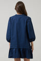 Velma Ruffle Shift Dress
