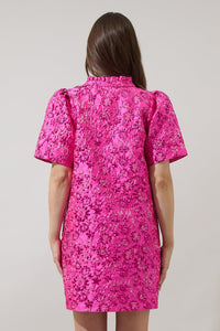 Harrington Jacquard Vicki Shift Mini Dress