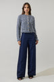 Hensley Fringe Button Down Jacket