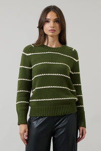 Tammy Stripe Long Sleeve Sweater