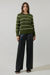 Tammy Stripe Long Sleeve Sweater