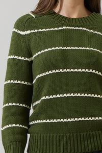 Tammy Stripe Long Sleeve Sweater