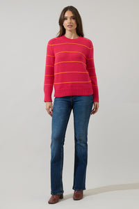 Tammy Stripe Long Sleeve Sweater