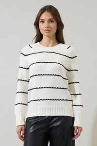 Tammy Stripe Long Sleeve Sweater