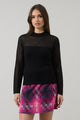 Eris Mock Neck Knit Top