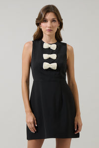 Melitta Bow Amy Sleeveless Mini Dress