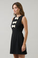 Melitta Bow Amy Sleeveless Mini Dress