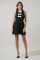 Melitta Bow Amy Sleeveless Mini Dress
