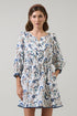 Ralston Floral Kennady Shift Mini Dress