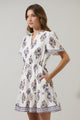 Rennie Floral Warna Shift Mini Dress