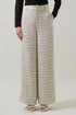 Gisella Tweed Chelsea Wide Leg Trousers