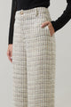 Gisella Tweed Chelsea Wide Leg Trousers