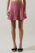 Adina Tweed Flare Mini Skirt