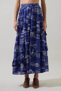 Avon Town Himan Midi Skirt