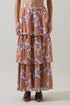 Siany Floral Tonia Tiered Maxi Skirt