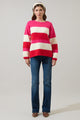 Virey Stripe Zavina Knit Sweater