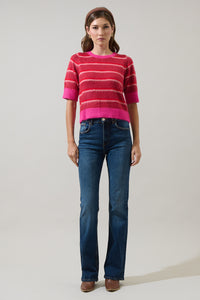 Avanti Stripe Sweater Top