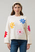 Golda Flower Knit Sweater