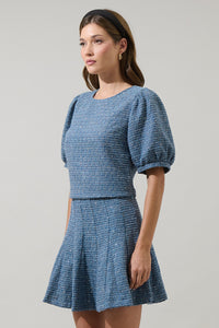 Jenavy Tweed Top