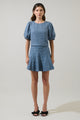 Jenavy Tweed Top