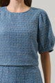 Jenavy Tweed Top