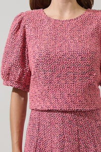 Adina Tweed Top