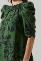 Tindrie Floral Drape Sleeve Top