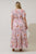 Hendry Floral Palmer Poplin Tiered Maxi Dress Curve