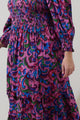 Valier Floral Ludlow Smocked Midi Dress Curve