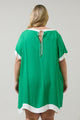 Gizelle Scallop Shift Mini Dress Curve