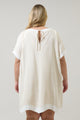 Gizelle Scallop Shift Mini Dress Curve
