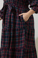 Chapman Plaid Yanis Button Up Midi Dress Curve