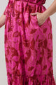 Craney Floral Alna Button Up Midi Dress Curve