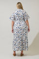 Ralston Floral Valery Button Down Maxi Dress Curve