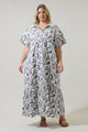 Ralston Floral Valery Button Down Maxi Dress Curve