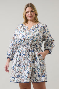 Ralston Floral Kennady Shift Mini Dress Curve