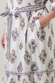 Rennie Floral Darny Long Sleeve Midi Dress Curve