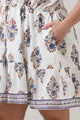 Rennie Floral Warna Shift Mini Dress Curve