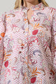 Hendry Floral Ima Button Up Top Curve