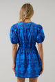 Romery Abstract Alba Puff Sleeve Mini Dress