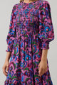 Valier Floral Ludlow Smocked Midi Dress