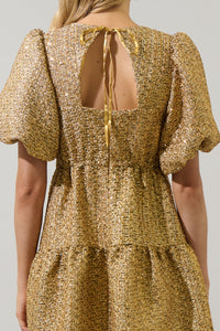 Tamary Tweed May Tiered Mini Dress