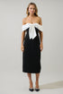Zayane Off Shoulder Midi Dress