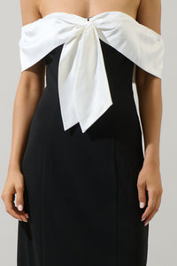 Zayane Off Shoulder Midi Dress