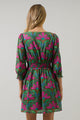 Evanna Floral Yolis Smocked Mini Dress