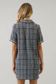Audrey Tweed Collar Mini Dress