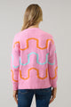 Connie Waves Contrast Sweater