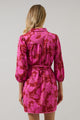 Craney Floral Ravan Collared Mini Dress