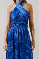 Ciara Floral Tiffi Halter Maxi Dress