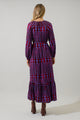 Ramsay Abstract Larrie Button Down Maxi Dress